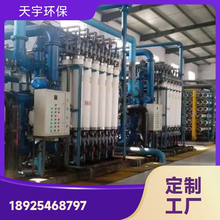 天宇生产 单级反渗透设备 耐高温纯水设备 1.5吨 长期供应