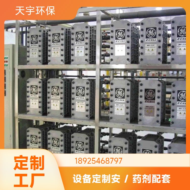 天宇 电泳漆废水处理设备 污水处理设备 化工行业 混床可选