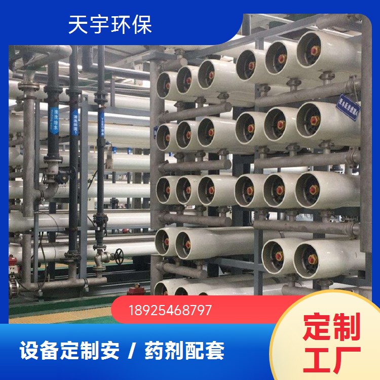 天宇环保 超纯水设备 工业纯水机 电子反渗透 运行稳定