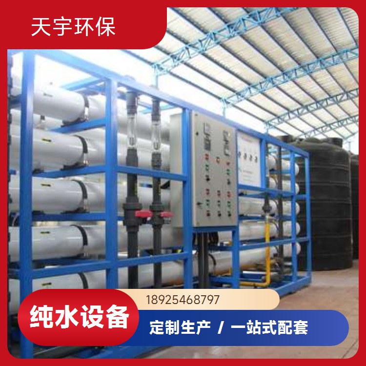 天宇环保 半导体去离子水设备 1.5吨 废水处理纯水设备 混床可选