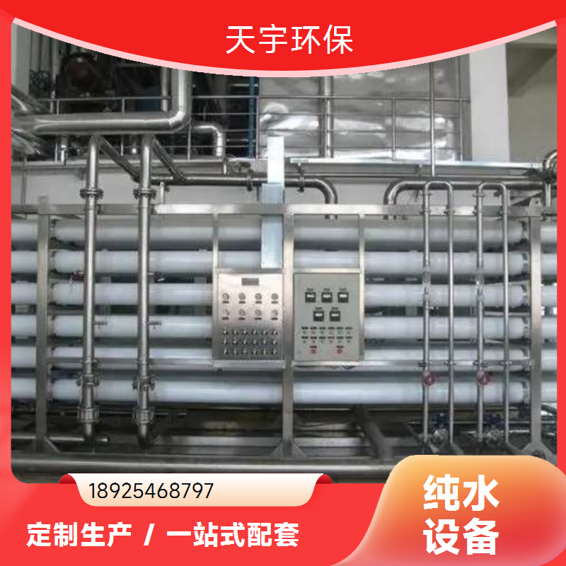 废水回用纯水设备 1.5吨 单级反渗透设备 源厂定制 天宇环保