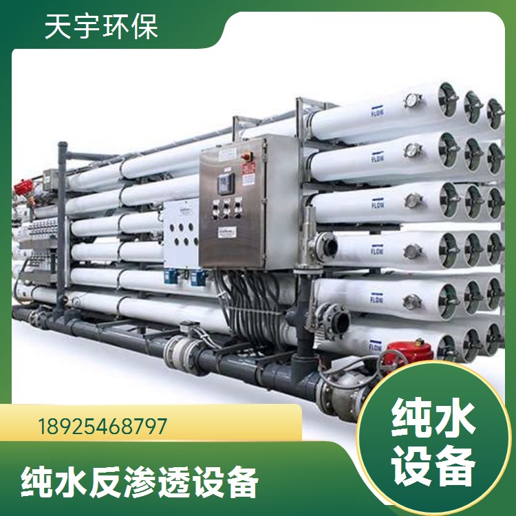 天宇环保超纯水设备 漏水保护 电压异常报警 化工行业适用