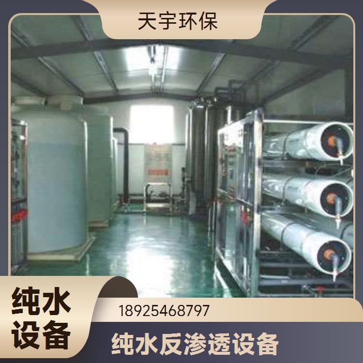 天宇环保反渗透设备纯水设备 高效纯化水处理设备 运行稳定