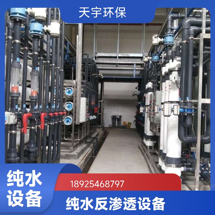 工业纯水超滤设备 除杂质降浊度 适用于化工/电子行业 天宇环保厂家