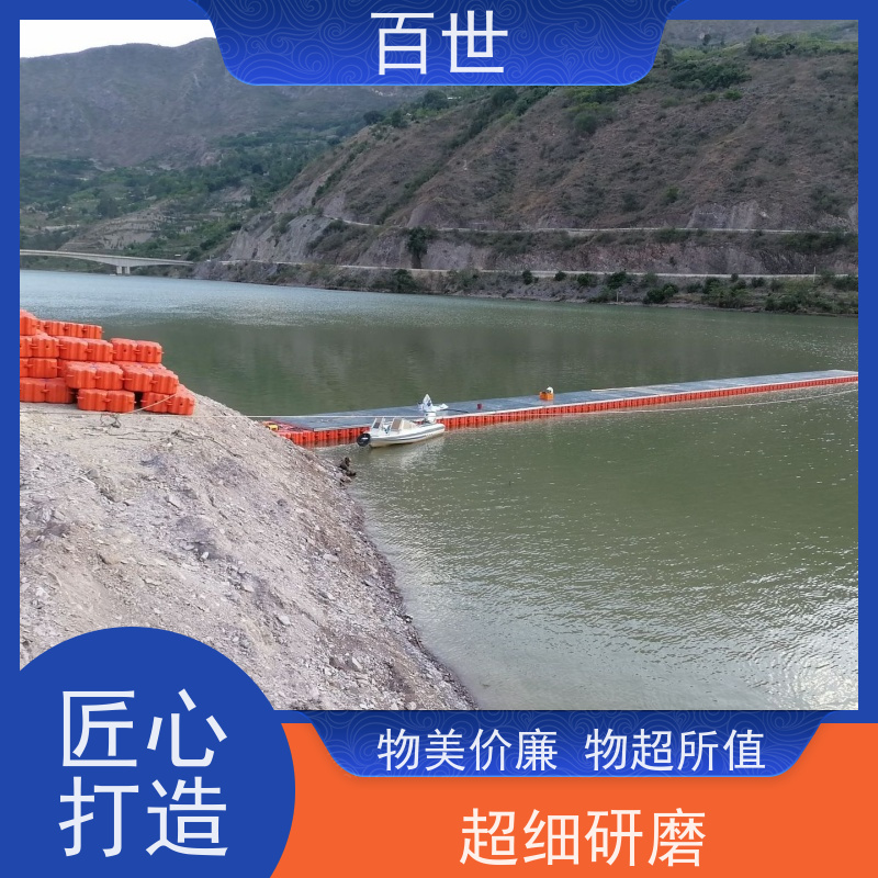 百世 海上工程 警戒浮体 水下挂网 生态友好材质