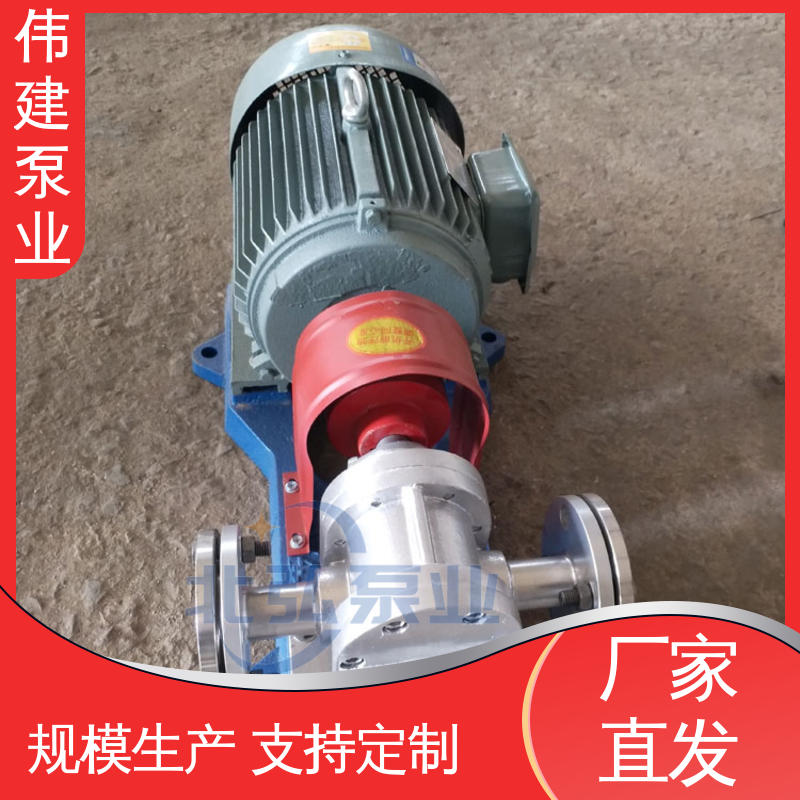 罗茨油泵 噪音小体积小 规格齐全 涂料油漆输送用 伟建生产