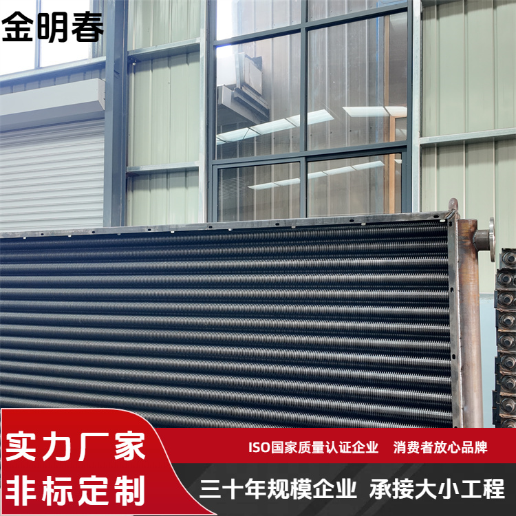 金明春 厂家 工业翅片管换热器 效率高污染小 加工定做