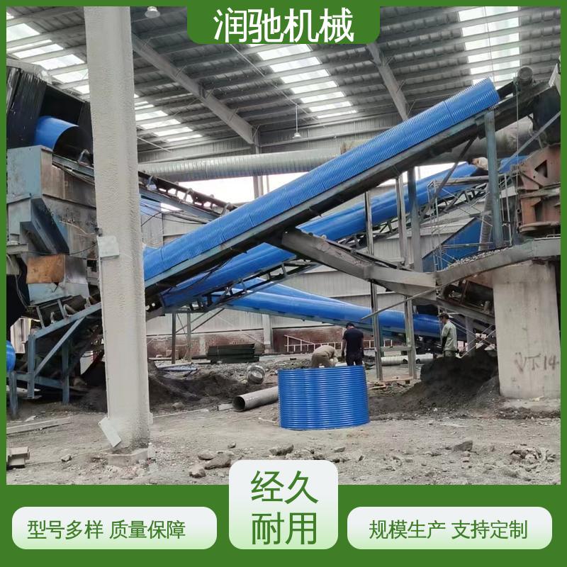 润驰供应 煤矿砂石料厂用 蓝色B1000 配安装件 皮带机保护罩 