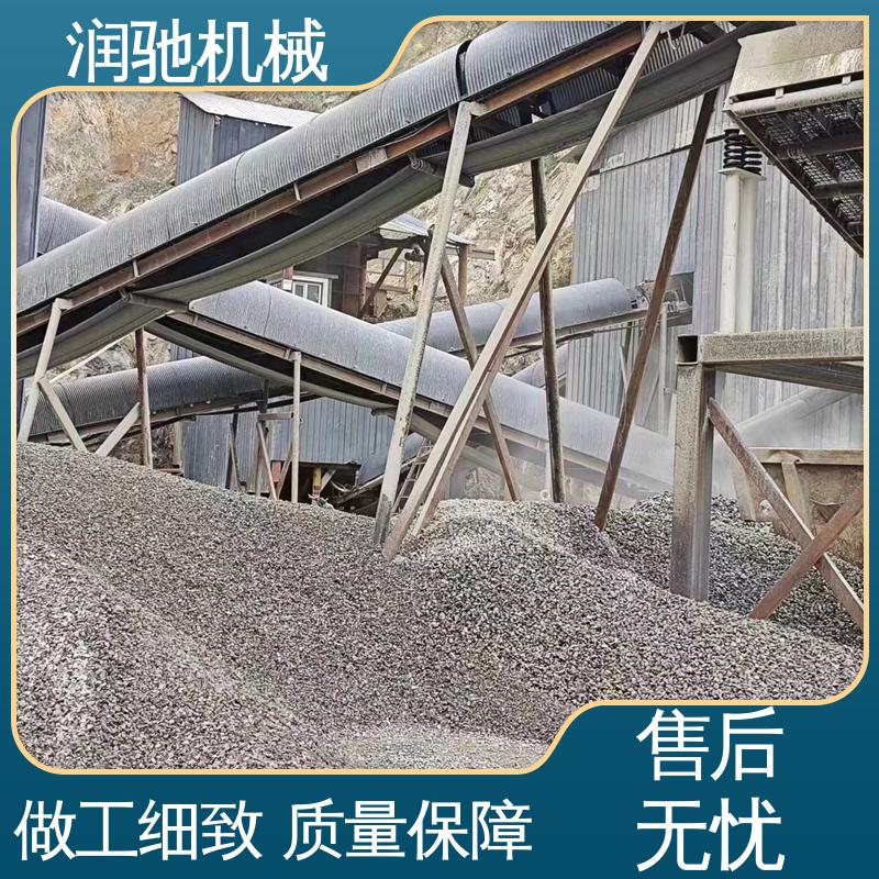 皮带机彩钢罩 可拆卸 过环评验收 弓形波浪 润驰供应