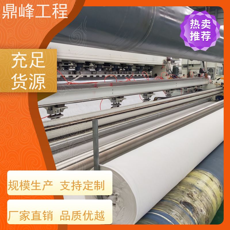 鼎峰工程 河道护坡用复合土工布 毛毡布 沿江江堤适用强度高