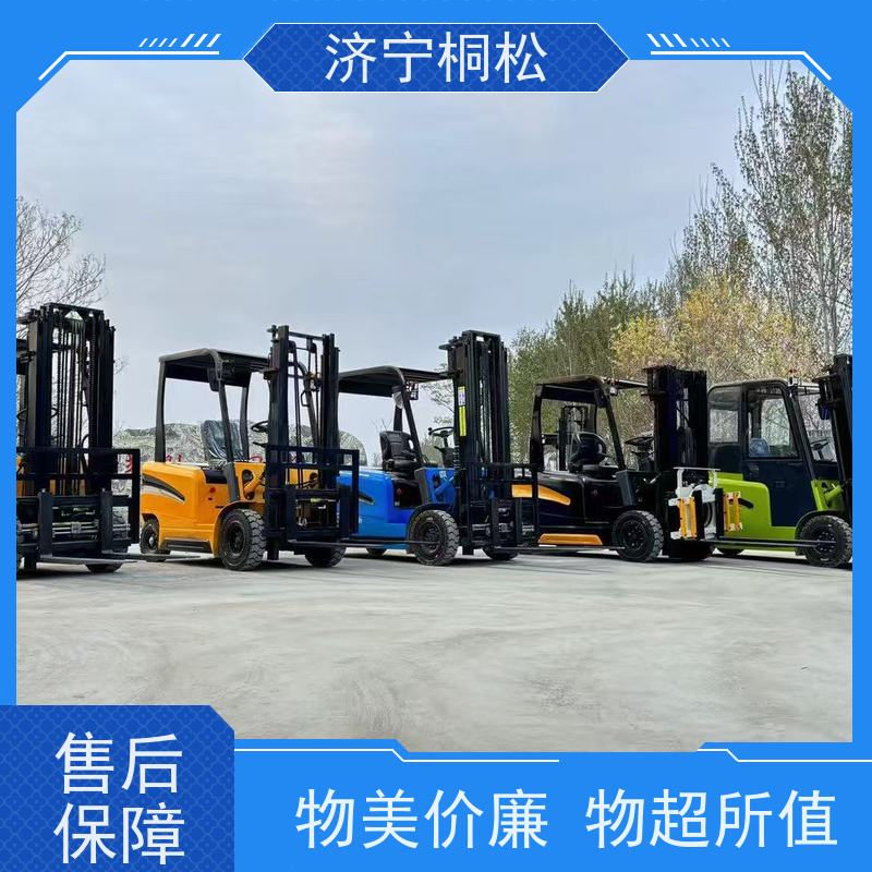 桐松机械 支持定制式 1T环保电动叉车 90°可原地转向 配件种类繁多