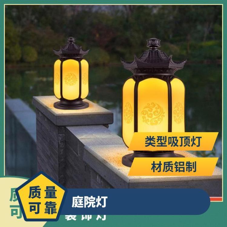 中式庭院灯柱子灯户外草坪灯别墅装饰灯大门寺庙围墙古风夜景灯