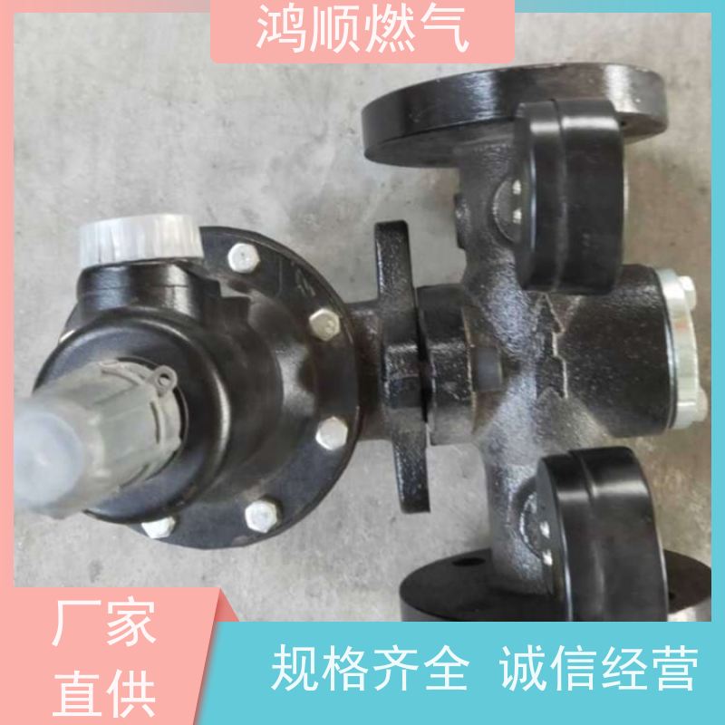 鸿顺 厂家供应 小区燃气调压器 结构合理坚固耐用 按需定制