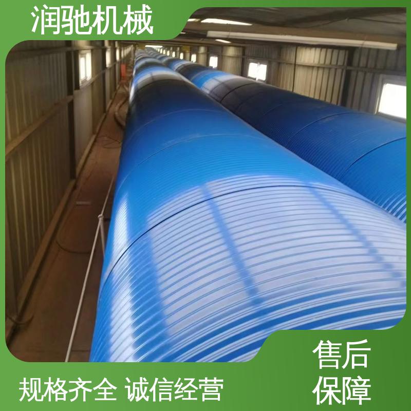 润驰供应 配安装件 电厂 蓝色B1000 运输机彩钢罩 