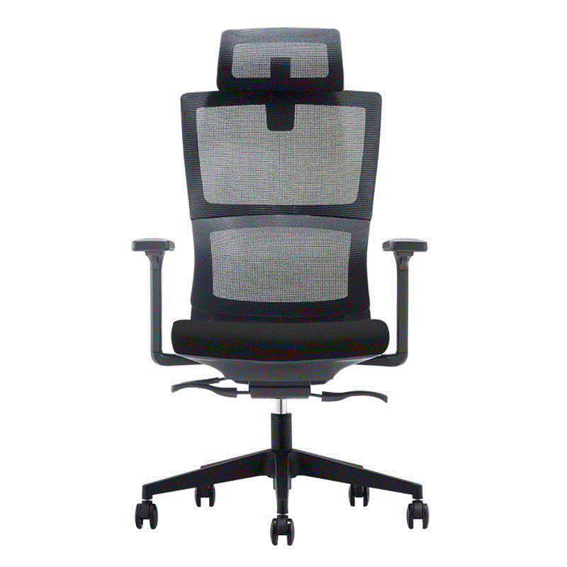 靠背人体工学椅 智能感应倾仰 舒适护颈精准腰靠 办公室久坐电脑椅