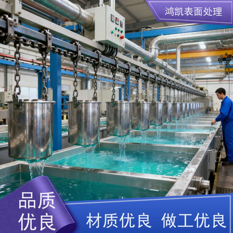 鸿凯表面处理 环保三价白铬添加剂 配位技术升级 镀层硬度达800HV