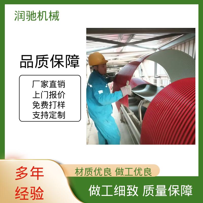 润驰供应 蓝色B1000 使用寿命长 搅拌站用 输送机密封罩 