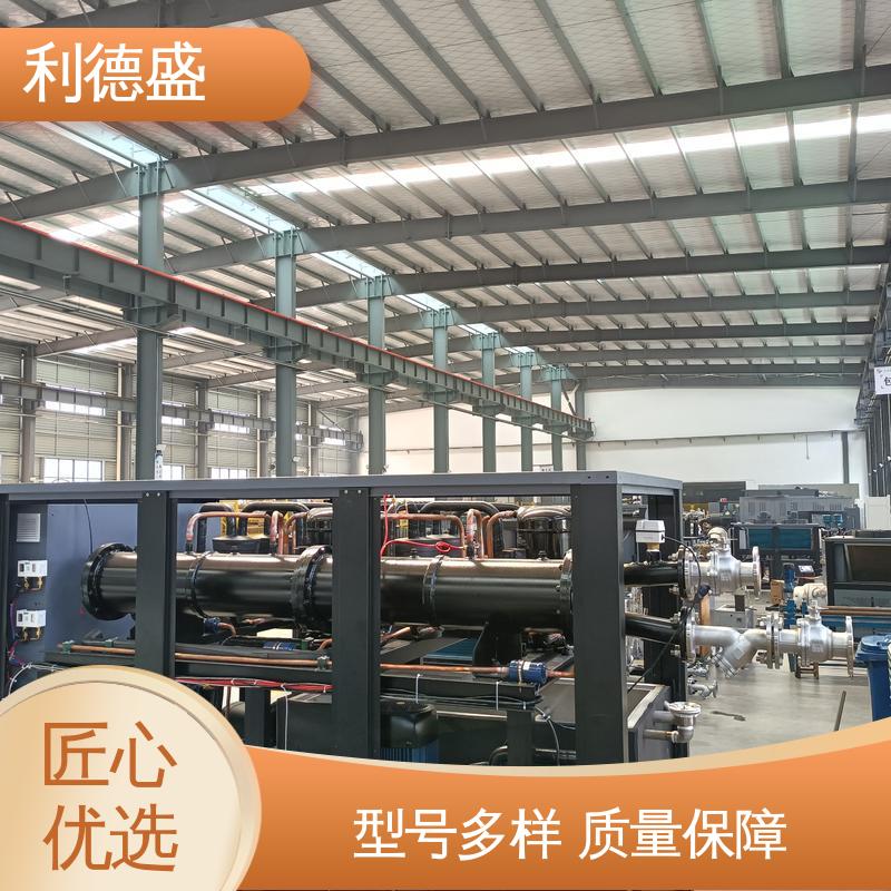 专业金属加工冷却利德盛螺杆冷水机组持久耐用制冷设备
