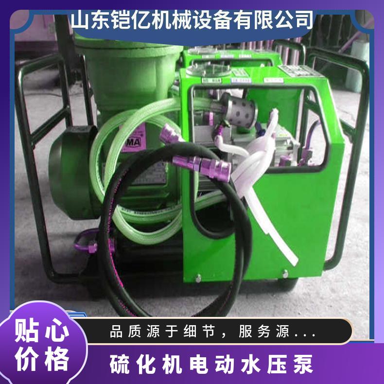 防爆硫化机专用电动泵输送介质净水实现自动送压