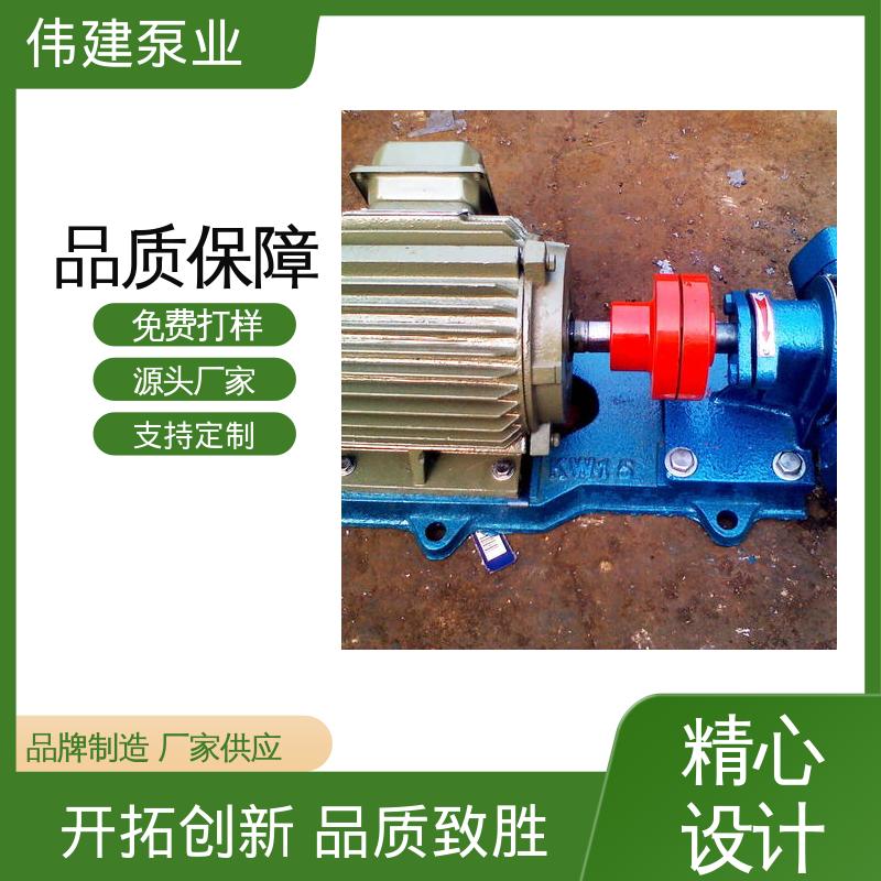 伟建供应 电动齿轮泵 豆浆豆渣用 低噪音 规格齐全