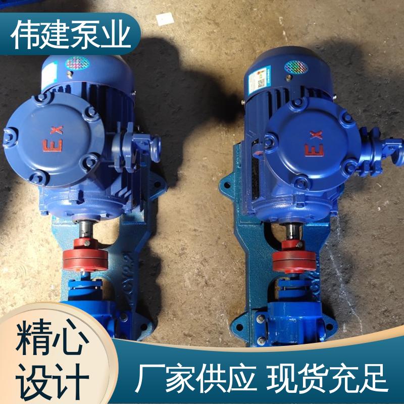 不锈钢齿轮泵 规格齐全 高流量 机油柴油液运输用 伟建供应