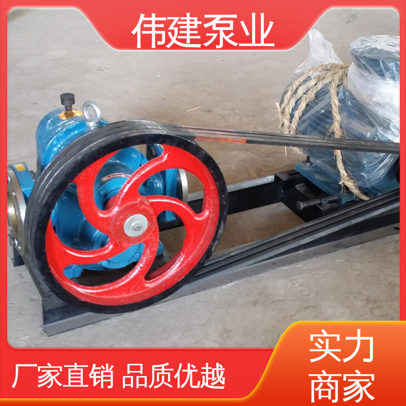 伟建生产 噪音小体积小 高粘度泵 润滑油脂沥青输送 规格齐全