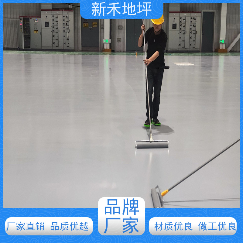 大 兴区生物制药车间地面 聚氨酯超耐磨环氧地坪漆施工