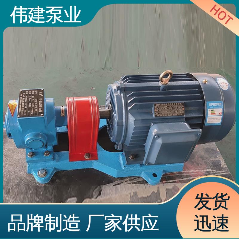 伟建供应 重油输送用 高流量 不锈钢齿轮泵 规格齐全