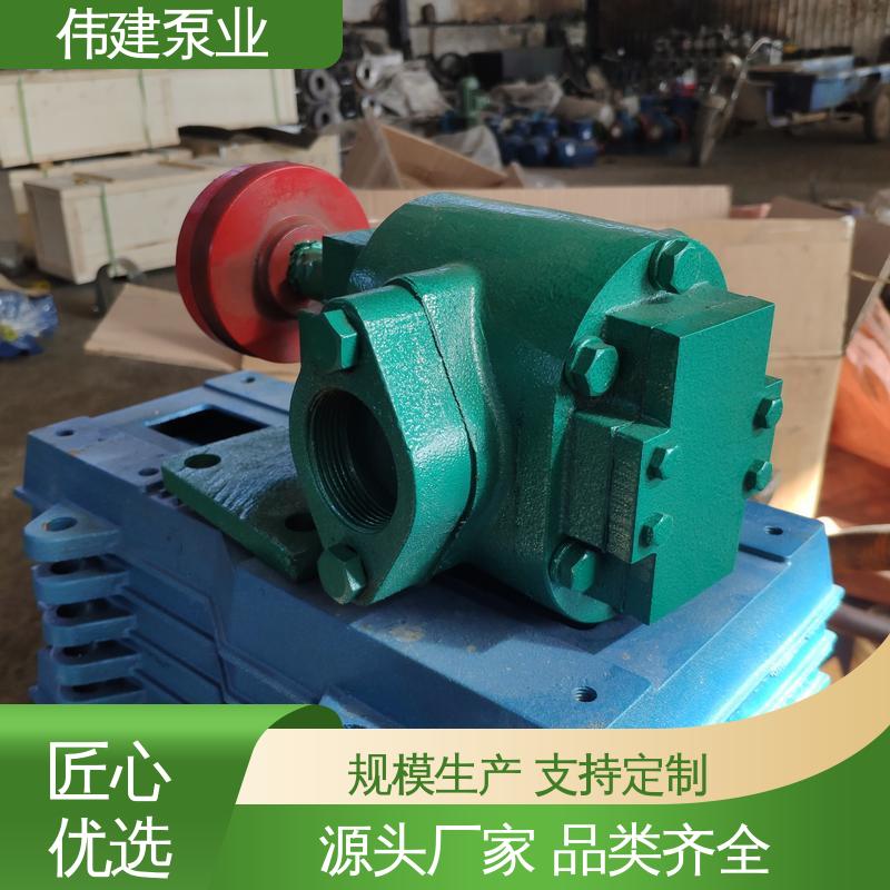 伟建供应 无泄漏效率高 电动齿轮泵 高流量 煤焦油稠油用