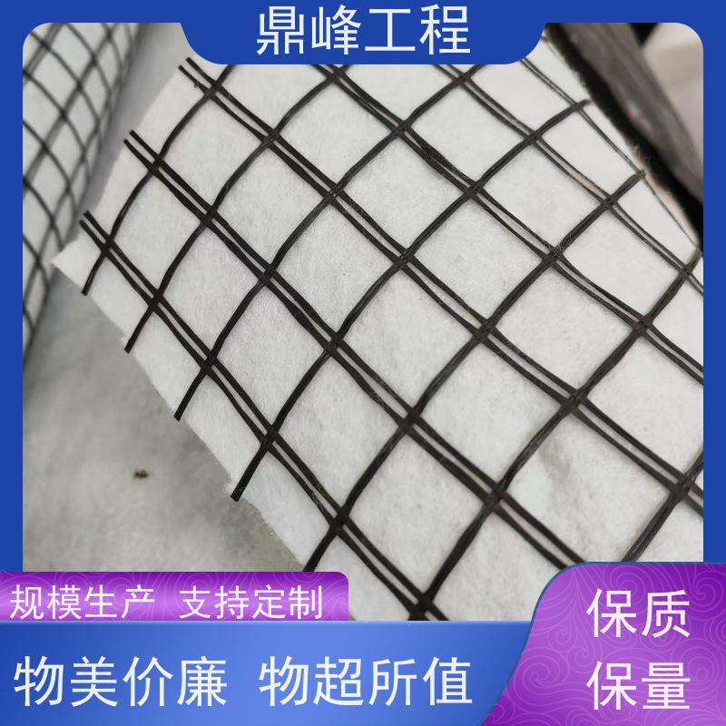双向经编聚酯土工格栅 韧性好 抗压强 货源充足