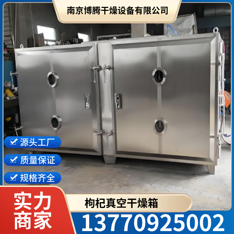 Boteng Food/Agricultural Product Drying Equipment Goji Berry Vacuum Dryer Compact Structure Customizable 2