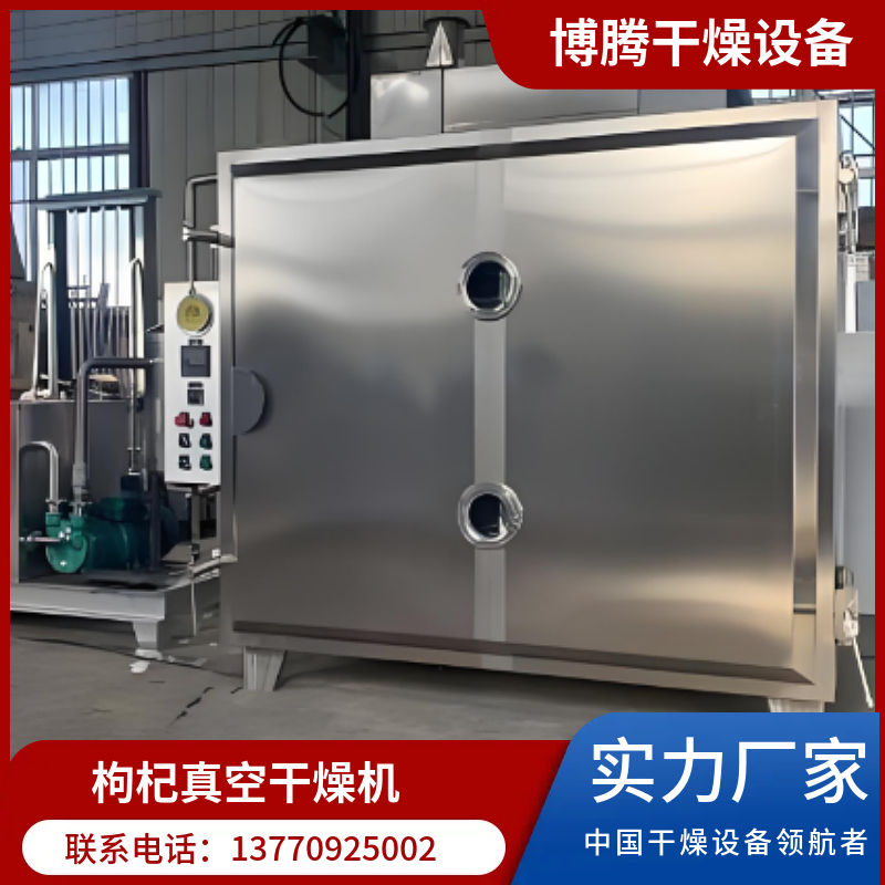Boteng Food/Agricultural Product Drying Equipment Goji Berry Vacuum Dryer Compact Structure Customizable