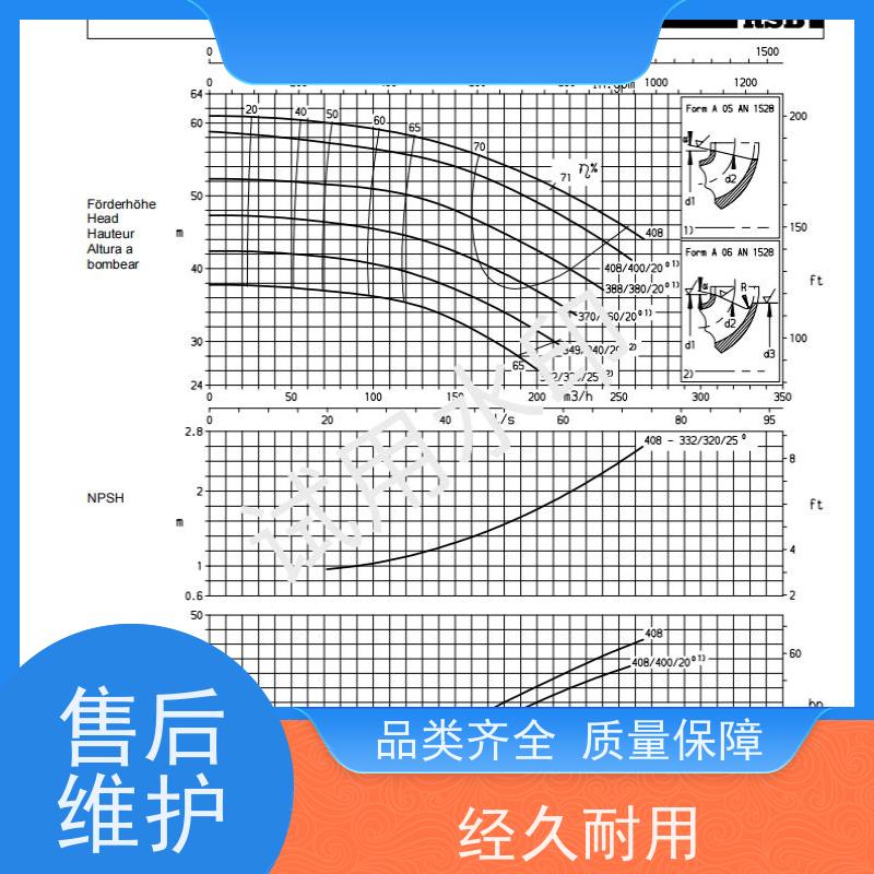 凯士比 化工泵配件 CPKN C1 300-500 机械密封 尺寸通用