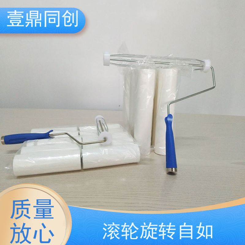 壹鼎同创 12寸 白色PE粘尘轮 低粘 环保材质 特殊尺寸支持定做