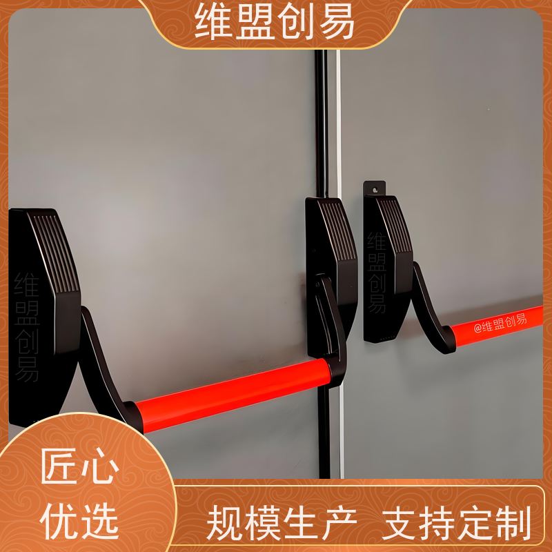 昆明下压防火锁生产厂家木门消防疏散通道锁具