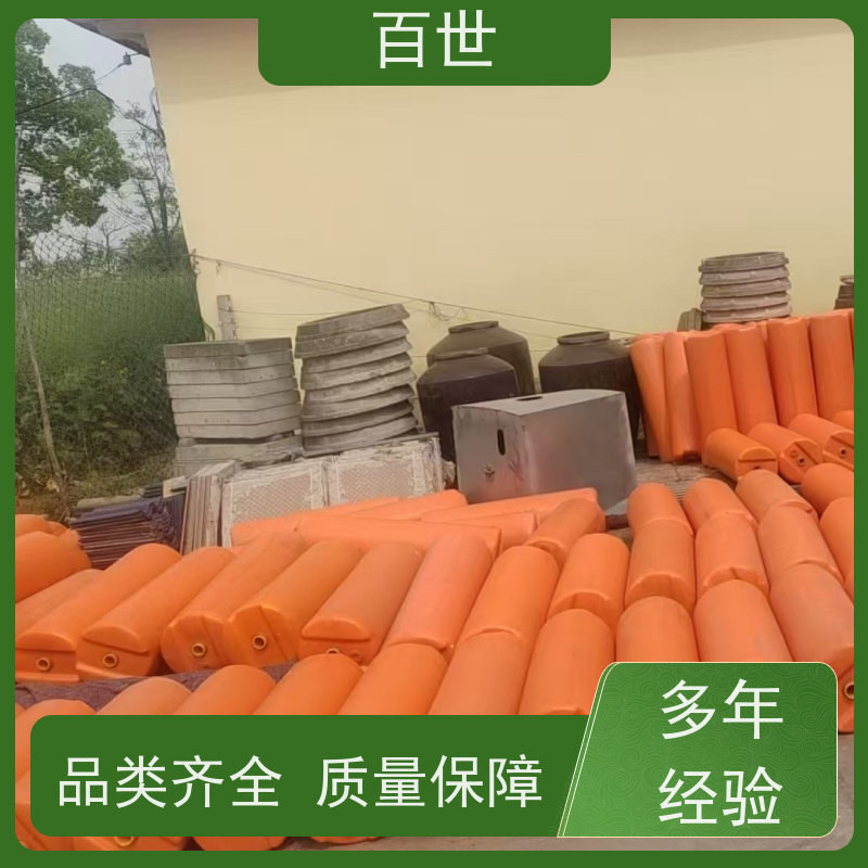 百世 城市内河 警戒浮体 网格化拦截 钢丝绳锚固