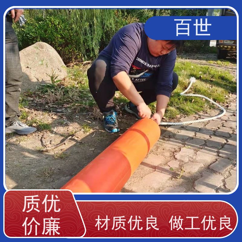 百世 海洋作业 拦污排 网格化拦截 生态友好材质