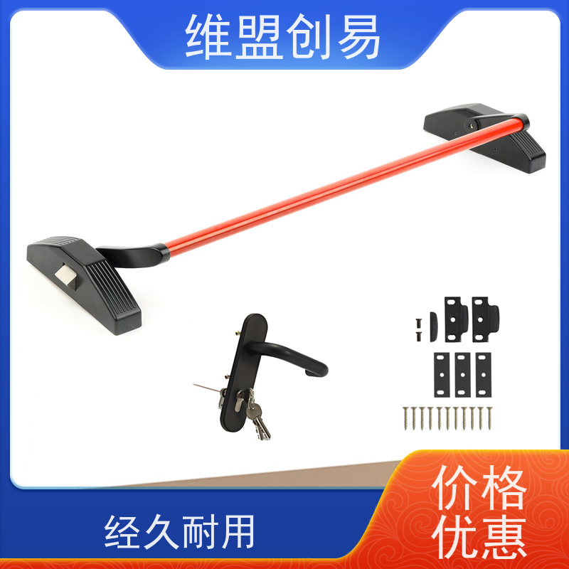 三亚下压推杠锁有框玻璃门厂家逃生出口锁具