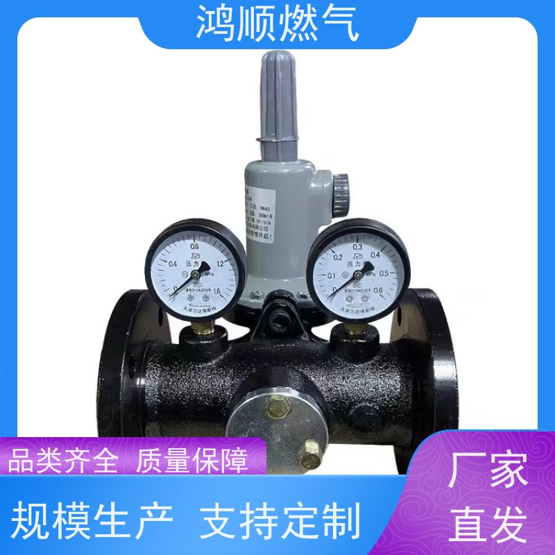 鸿顺 厂家供应 燃气稳压阀 加固系统强度高 规格齐全