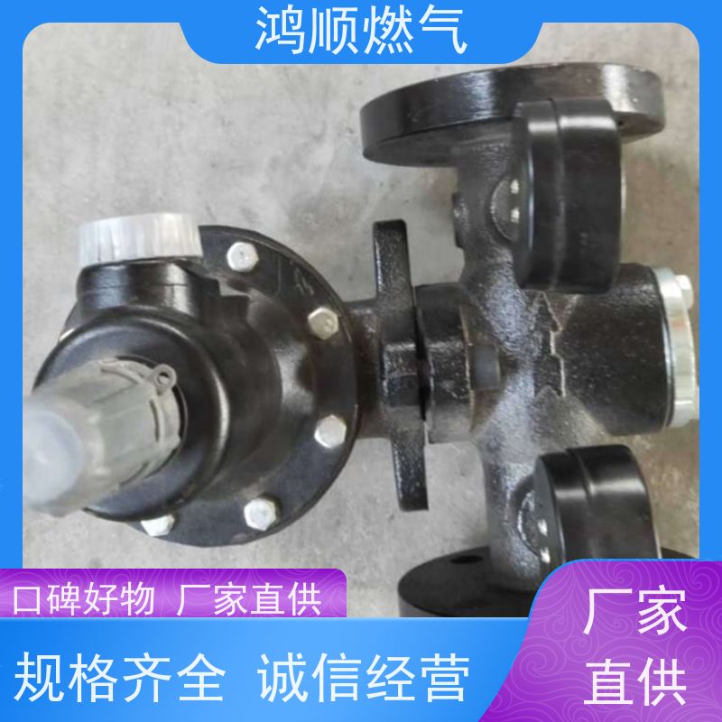 鸿顺 厂家供应 小区燃气调压器 精度高反应灵敏 规格齐全