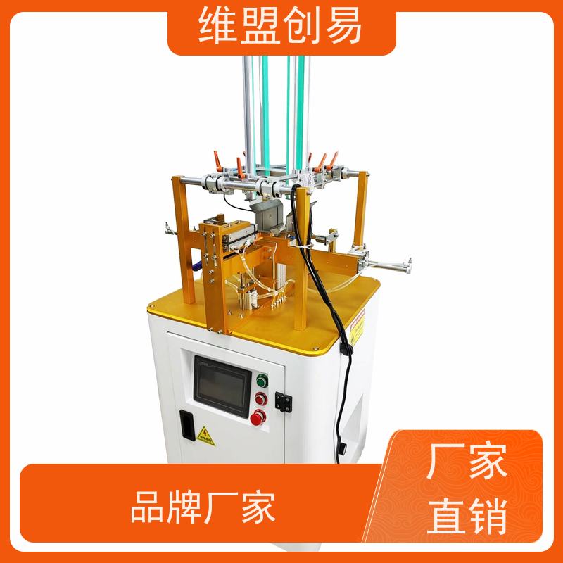 维盟电子产品纸盒成型设备代替人工节省成本