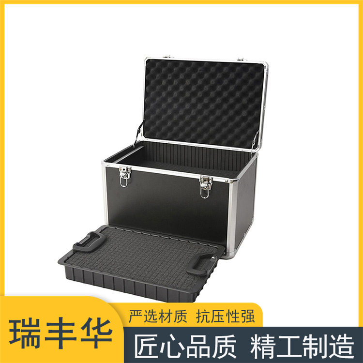 迷彩铝合金工具箱 防震抗压储备箱 仪器设备运输箱
