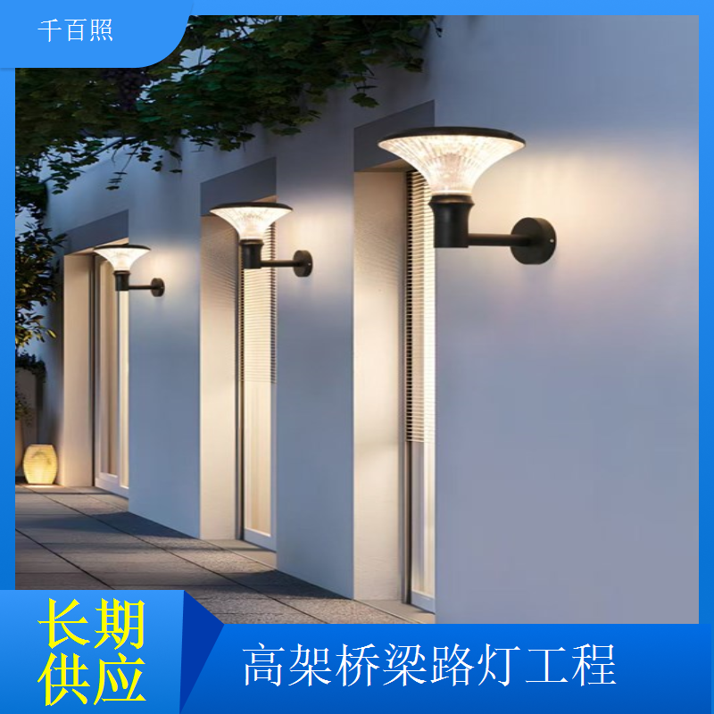 防腐蚀桥梁路灯工程批发适配沿海桥梁千百照