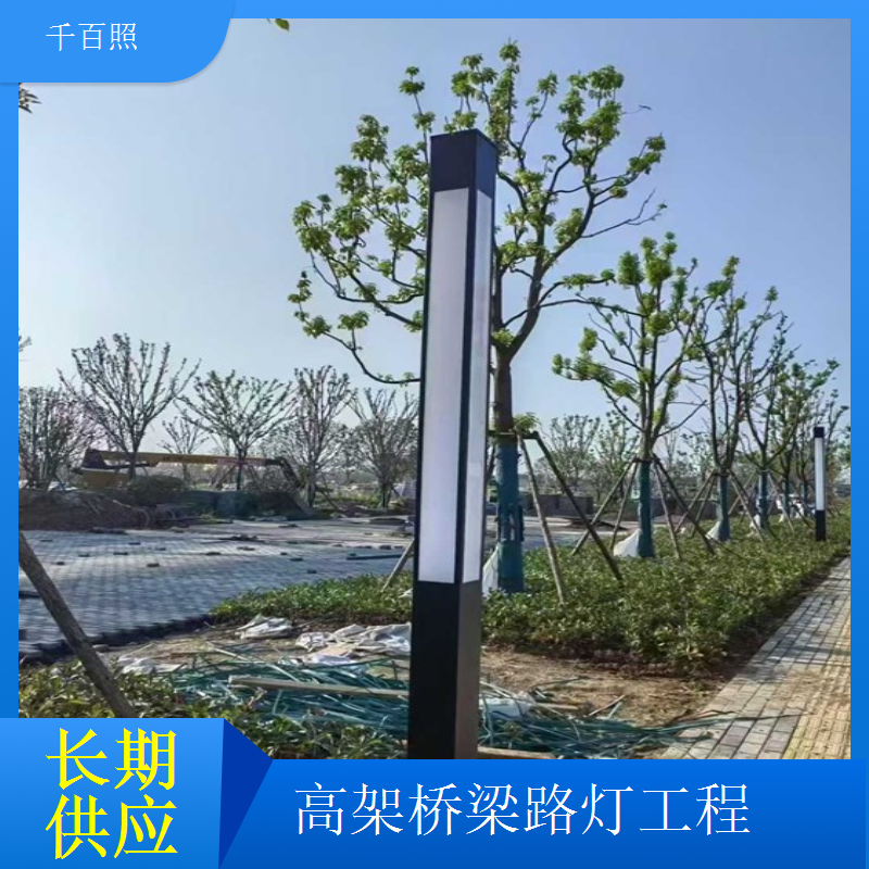 桥梁两侧LED路灯工程高效节能批量供应千百照