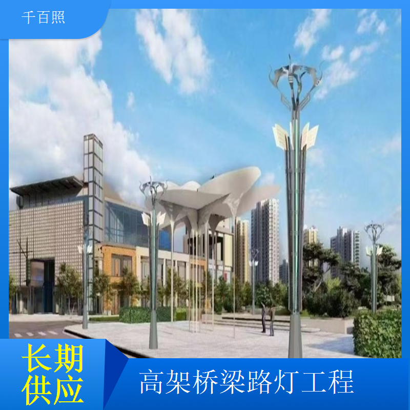 跨海大桥路灯工程高抗风抗腐蚀适配海洋环境千百照