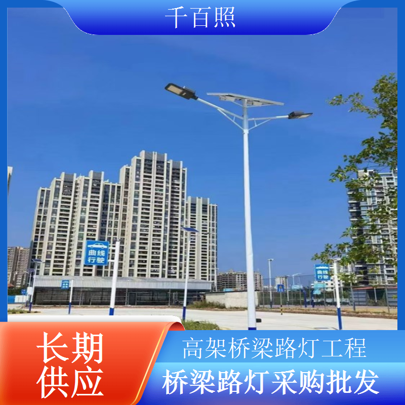 内陆桥梁耐候性路灯适配多雨多雾稳定耐用千百照