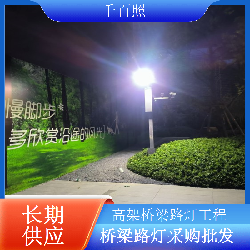 桥梁路灯智能调控光控时控自动切换千百照