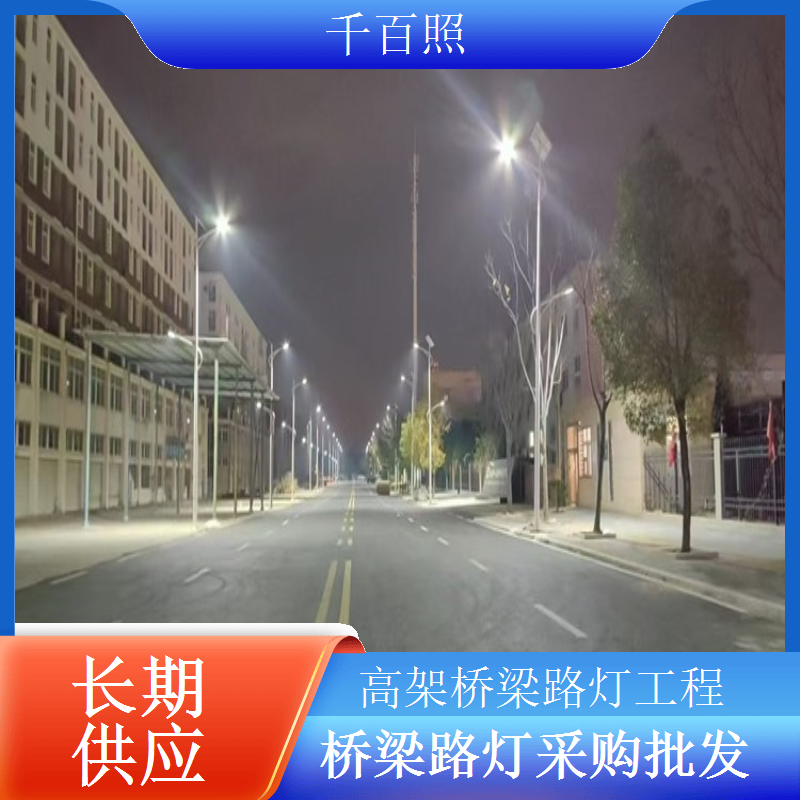 桥梁路灯批量批发工程批发价格优势明显千百照