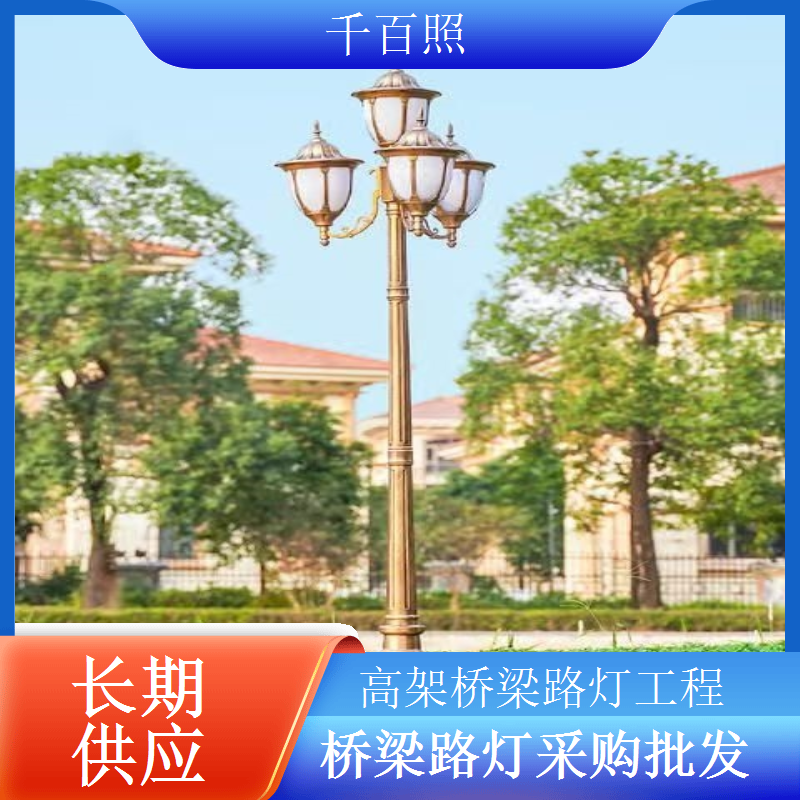 公路桥梁路灯工程方案按需设计适配公路桥梁场景千百照