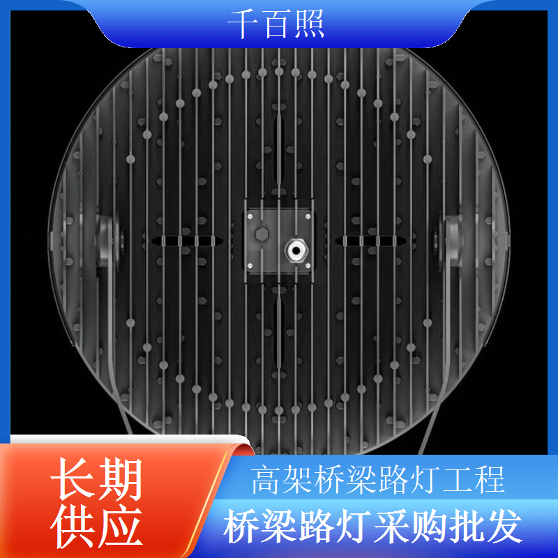 高架桥梁路灯工程大功率高亮适配高架桥面照明千百照